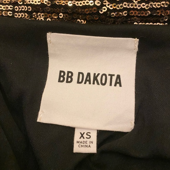 New Anthropologie Rose Gold Sequins Kimono - Picture 11 of 16